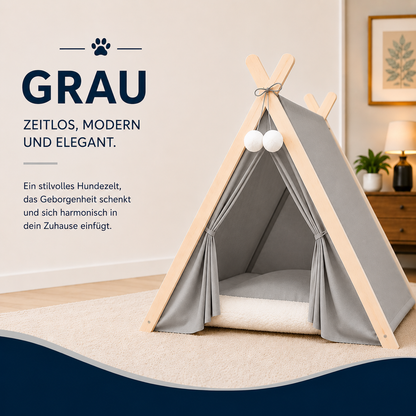 Premium Haustier-Zelt – Der gemütliche Rückzugsort für deinen Liebling