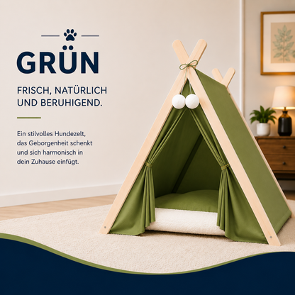 Premium Haustier-Zelt – Der gemütliche Rückzugsort für deinen Liebling